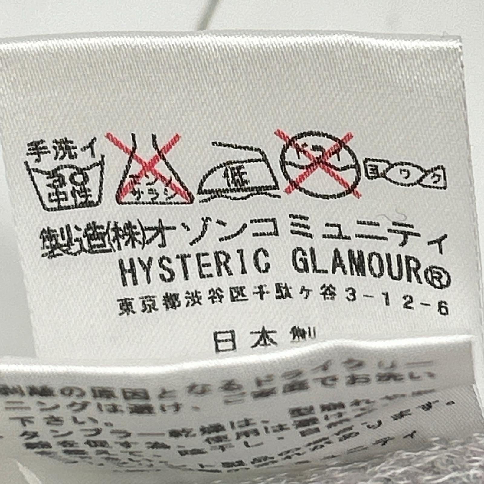 HYSTERIC GLAMOUR ヒステリックグラマー 0153CO03 総柄 ヒスガール シャツワンピース トップス