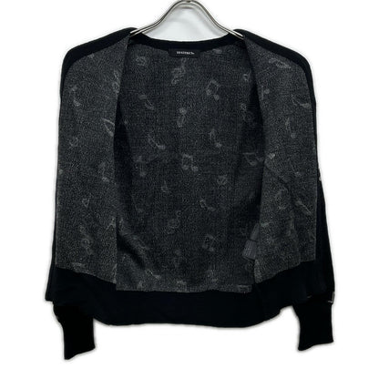 HYSTERICS Hysterics 0553ND01 Black Musical-Note Cardigan Tops