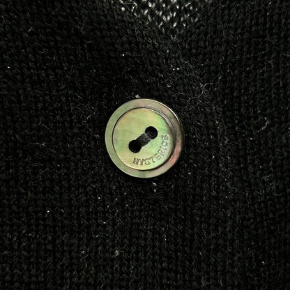 HYSTERICS Hysterics 0553ND01 Black Musical Note Cardigan Top
