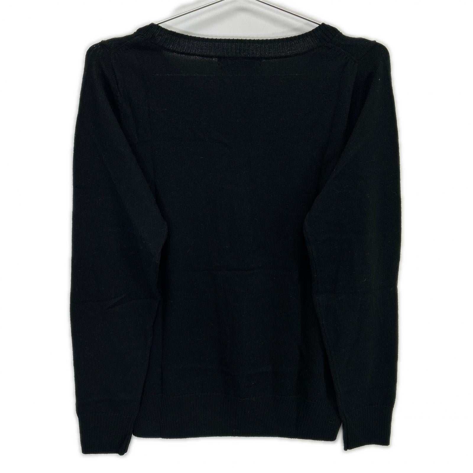 HYSTERIC GLAMOUR ヒステリックグラマー 0153NS10 ブラック ギターガール セーター トップス