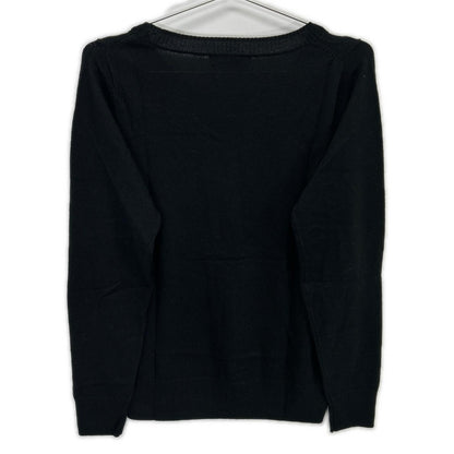HYSTERIC GLAMOUR ヒステリックグラマー 0153NS10 ブラック ギターガール セーター トップス
