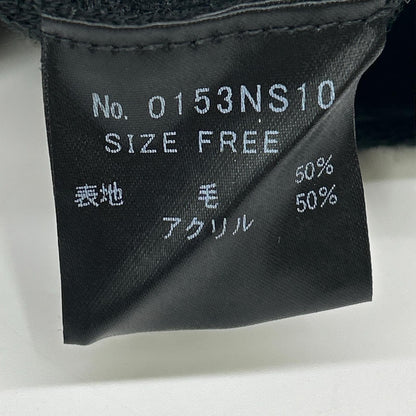 HYSTERIC GLAMOUR ヒステリックグラマー 0153NS10 ブラック ギターガール セーター トップス