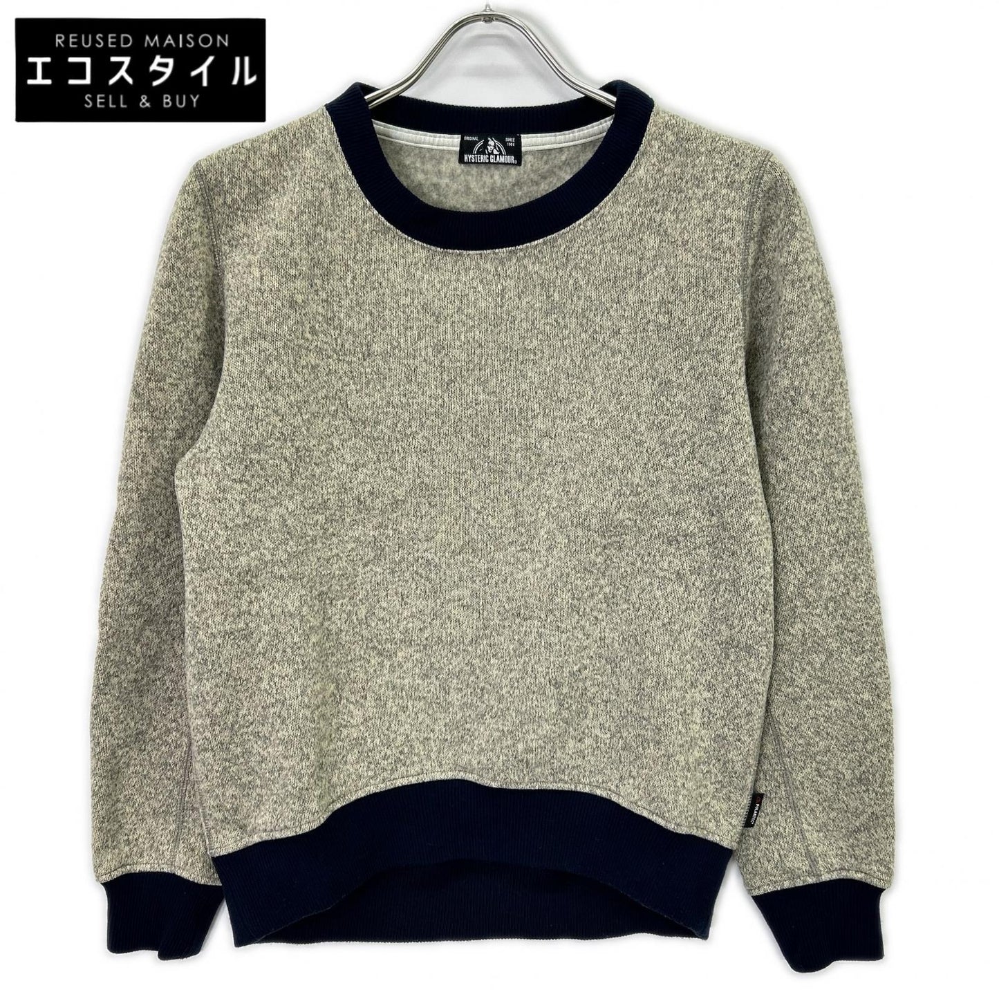 HYSTERIC GLAMOUR HYSTERIC GLAMOUR 0153CS01 厚针织毛衣 上衣