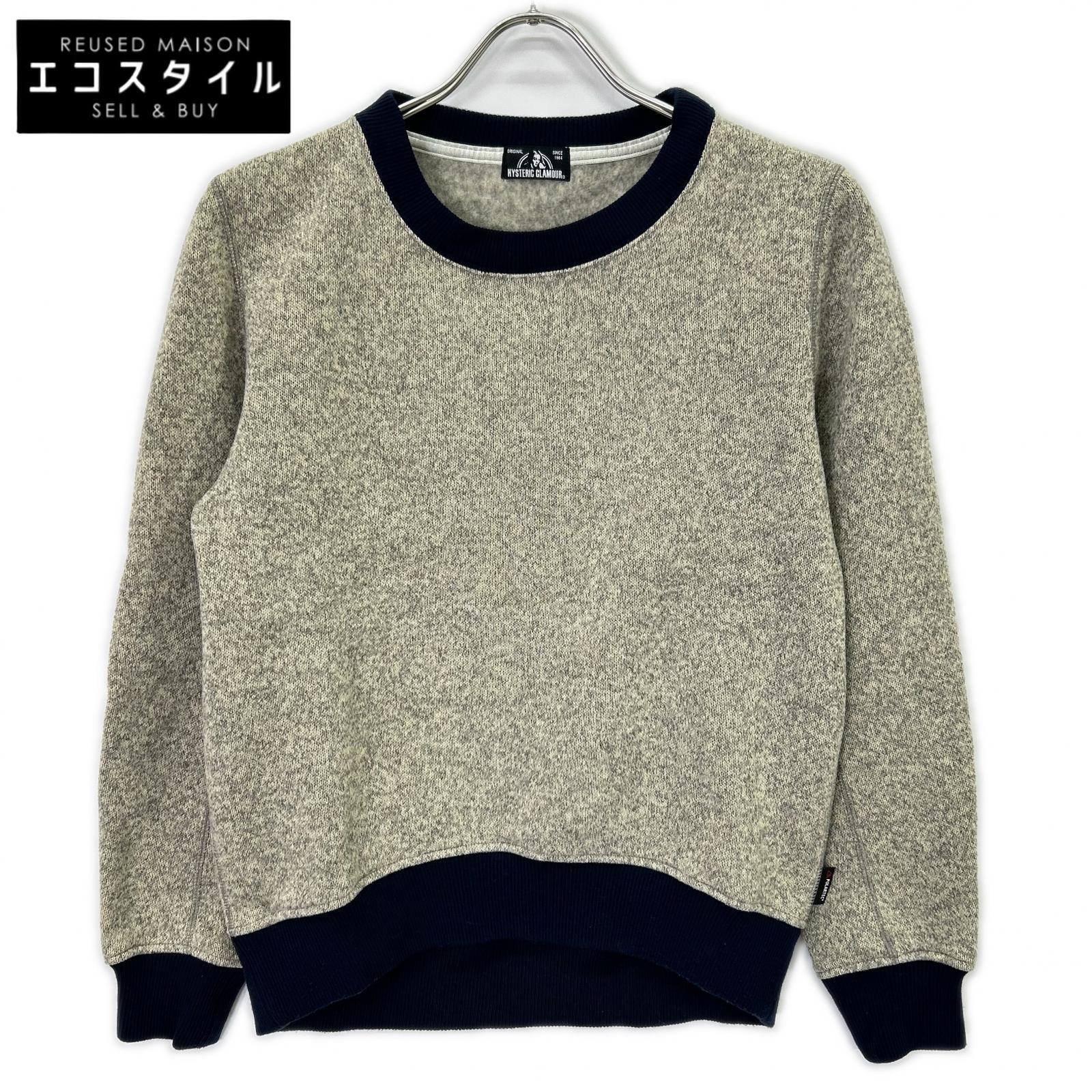 HYSTERIC GLAMOUR HYSTERIC GLAMOUR 0153CS01 厚针织毛衣 上衣