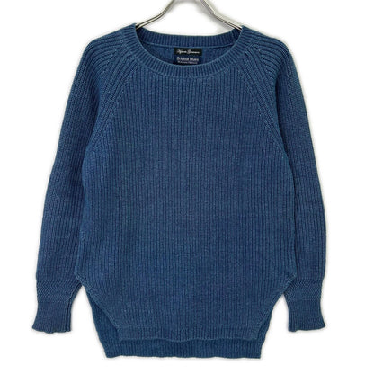HYSTERIC GLAMOUR ヒステリックグラマー 0153NS01 オリジナルブルース サイドスリット セーター トップス