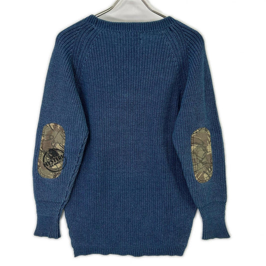 HYSTERIC GLAMOUR ヒステリックグラマー 0153NS01 ｵﾘｼﾞﾅﾙﾌﾞﾙｰｽ ｻｲﾄﾞｽﾘｯﾄ ｾｰﾀｰ トップス