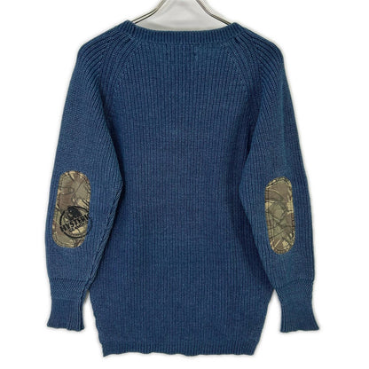 HYSTERIC GLAMOUR ヒステリックグラマー 0153NS01 オリジナルブルース サイドスリット セーター トップス
