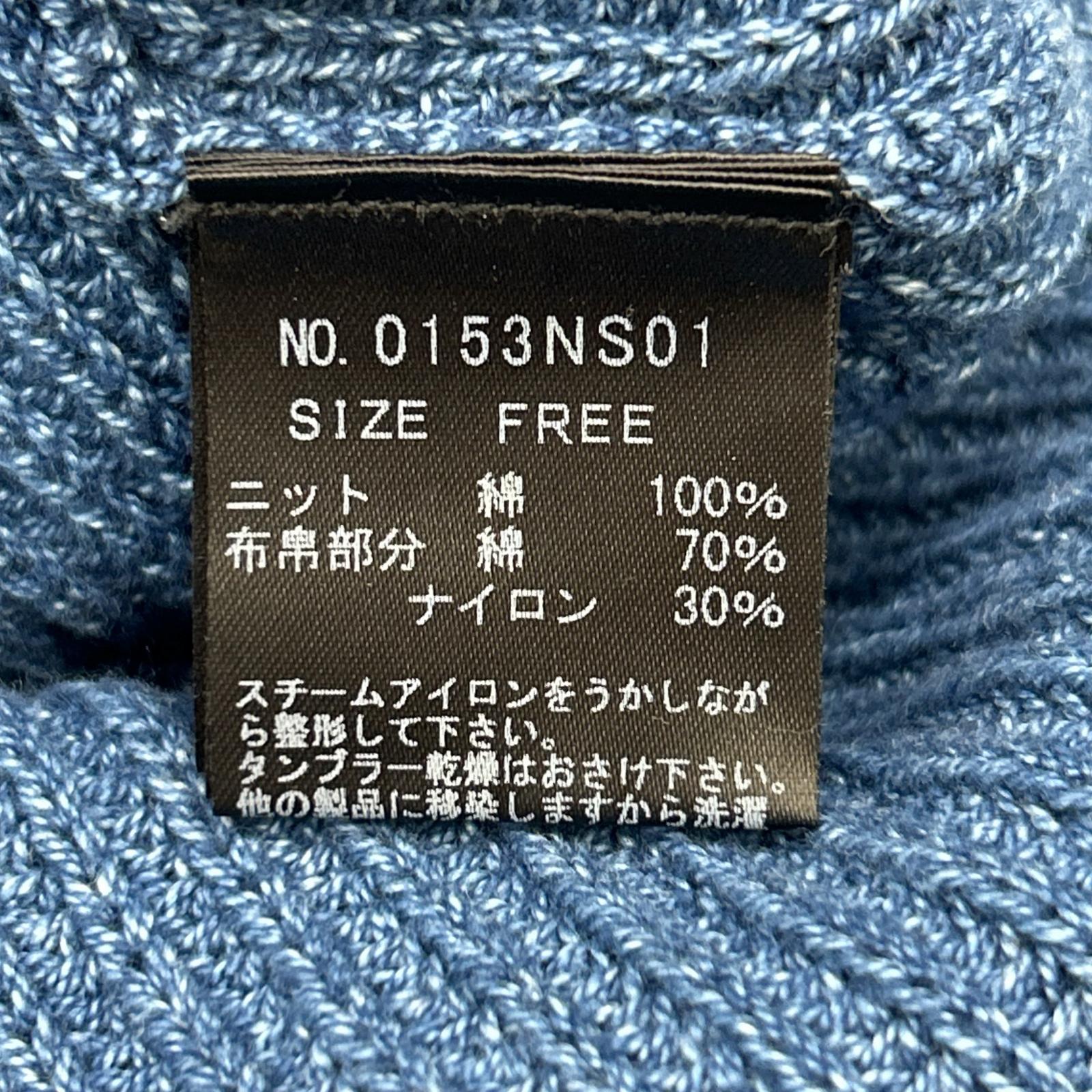 HYSTERIC GLAMOUR ヒステリックグラマー 0153NS01 オリジナルブルース サイドスリット セーター トップス