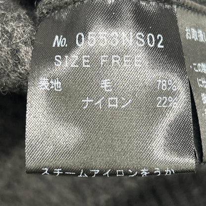 HYSTERICS ヒステリックス 0553NS02 ブラック×グレー ボーダー セーター トップス