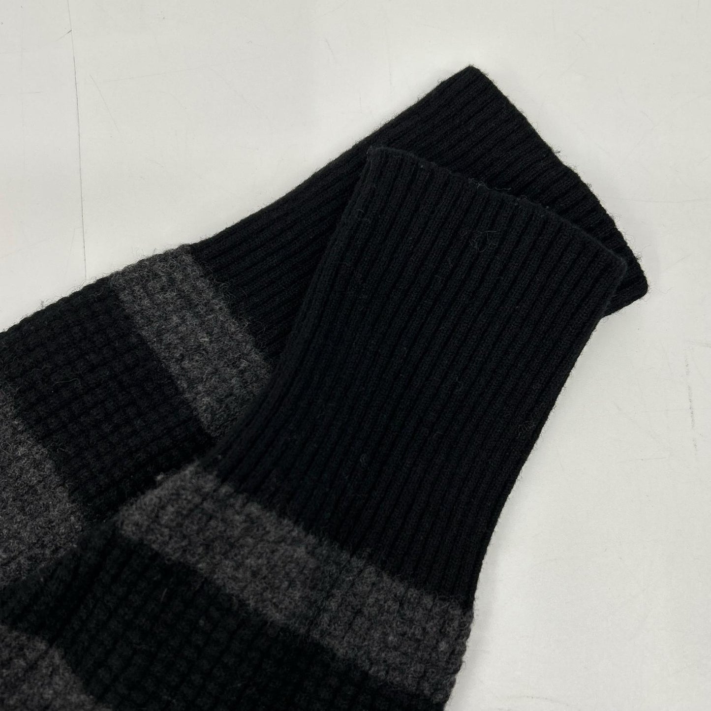 HYSTERICS ヒステリックス 0553NS02 ブラック×グレー ボーダー セーター トップス