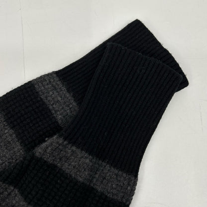 HYSTERICS ヒステリックス 0553NS02 ブラック×グレー ボーダー セーター トップス