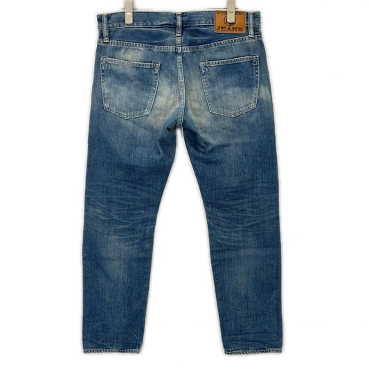 HYSTERIC GLAMOUR ヒステリックグラマー 0143AP07 ｸﾗｯｼｭ加工 ｽﾘﾑ ﾃﾞﾆﾑﾊﾟﾝﾂ ボトムス M