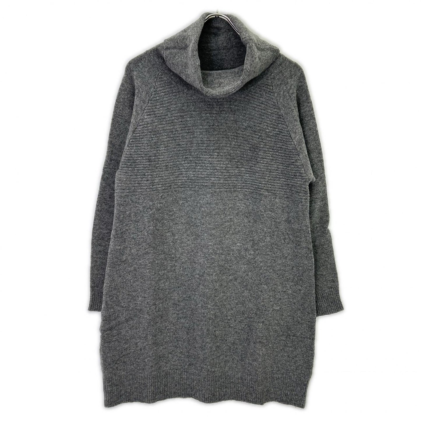 HYSTERIC GLAMOUR Hysteric Glamour 0163NO02 Gray High-Neck Wool One-Piece Top