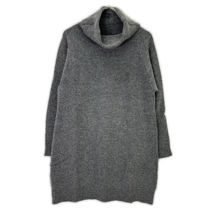 HYSTERIC GLAMOUR Hysteric Glamour 0163NO02 Gray High-Neck Wool One-Piece Top