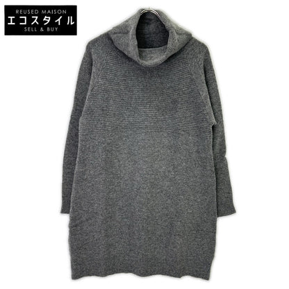 HYSTERIC GLAMOUR Hysteric Glamour 0163NO02 Gray High-Neck Wool One-Piece Top
