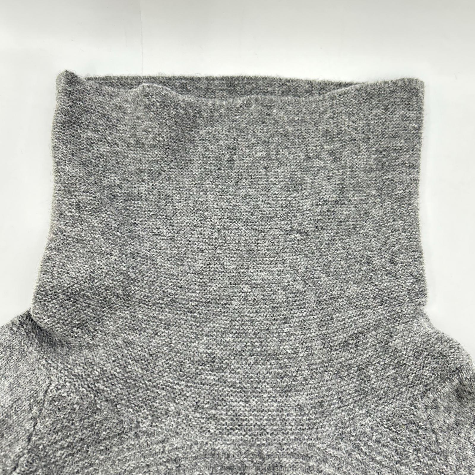 HYSTERIC GLAMOUR Hysteric Glamour 0163NO02 Gray High-Neck Wool One-Piece Top
