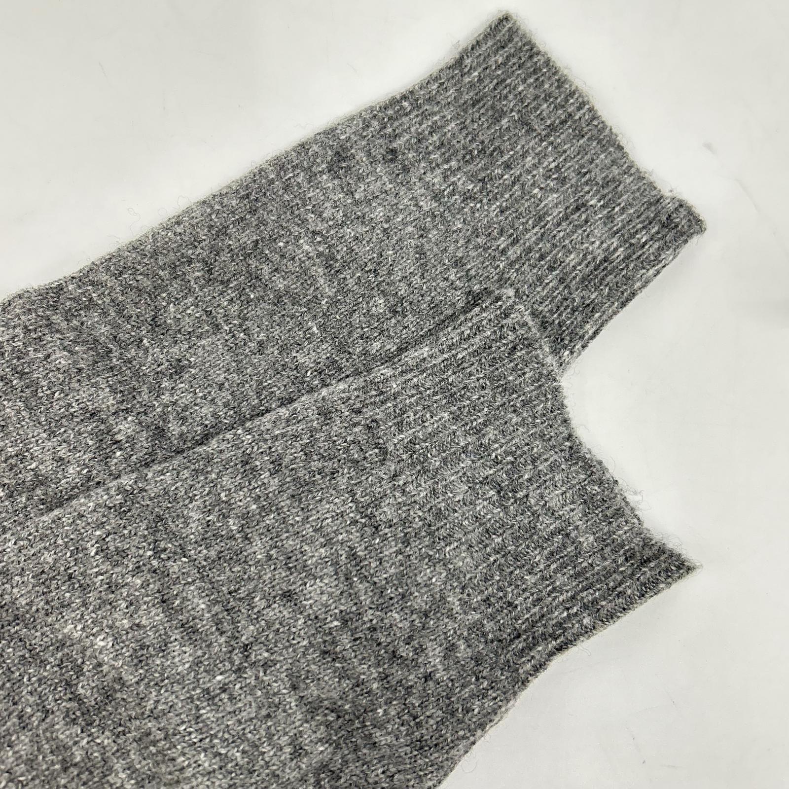 HYSTERIC GLAMOUR Hysteric Glamour 0163NO02 Gray High-Neck Wool One-Piece Top
