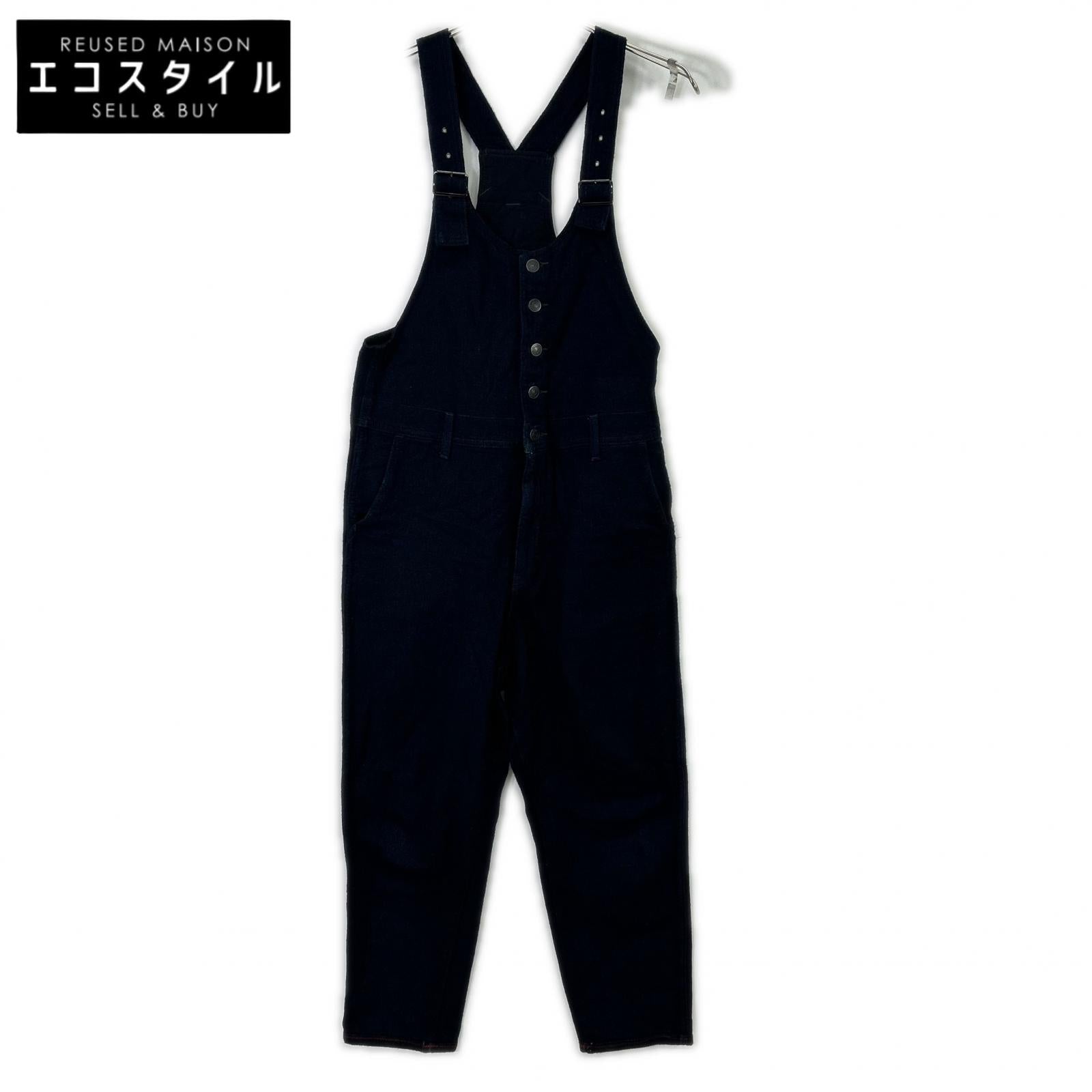HYSTERIC GLAMOUR HYSTERIC GLAMOUR 0163AS01 蓝色 高腰背带裤 连体裤 M