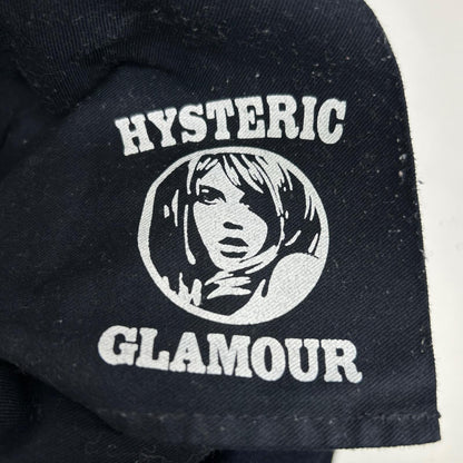 HYSTERIC GLAMOUR ヒステリックグラマー 0163AS01 ブルー ハイバックオーバーオール オーバーオール オールインワン
