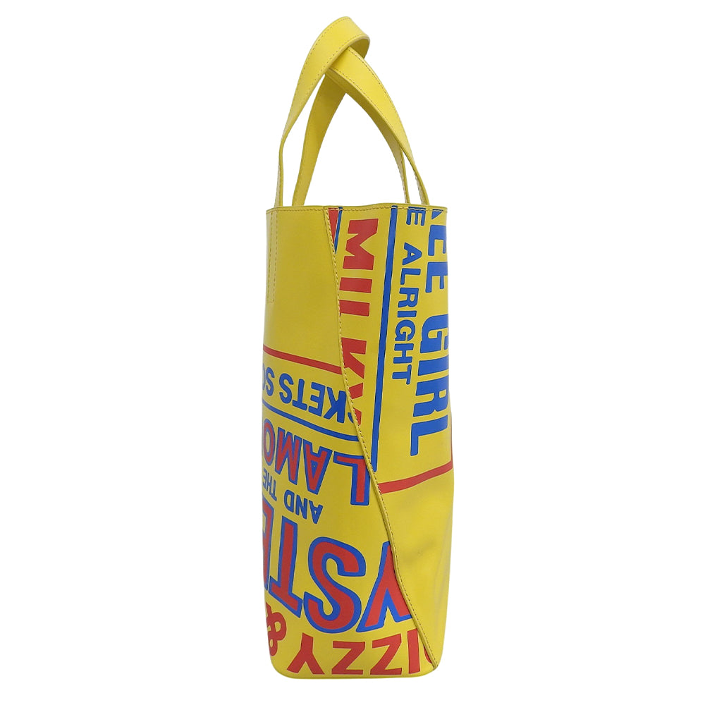 HYSTERIC GLAMOUR HYSTERIC GLAMOUR DIZZA & MILKY Tote Bag Yellow Tote Bag
