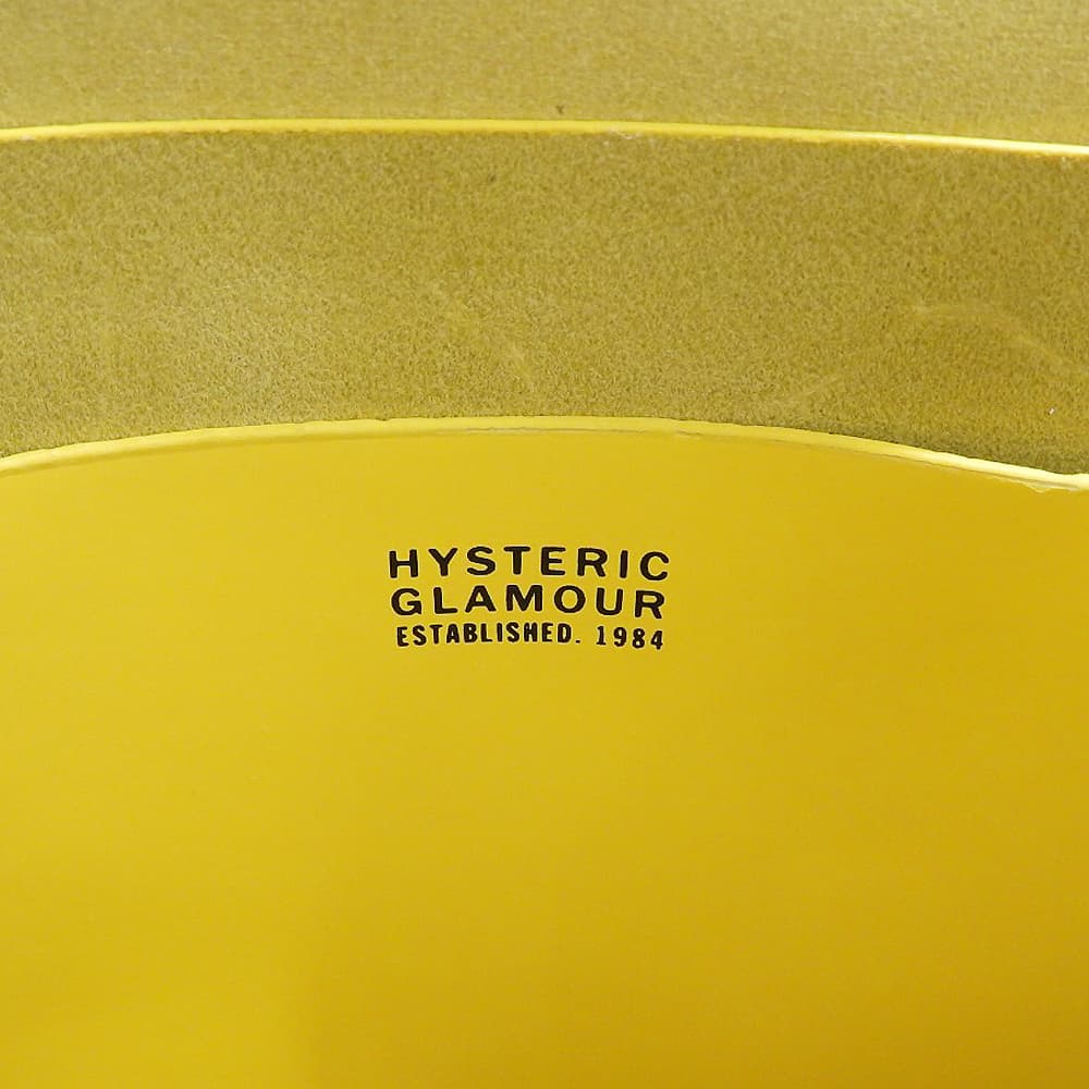 HYSTERIC GLAMOUR HYSTERIC GLAMOUR DIZZA & MILKY Tote Bag Yellow Tote Bag