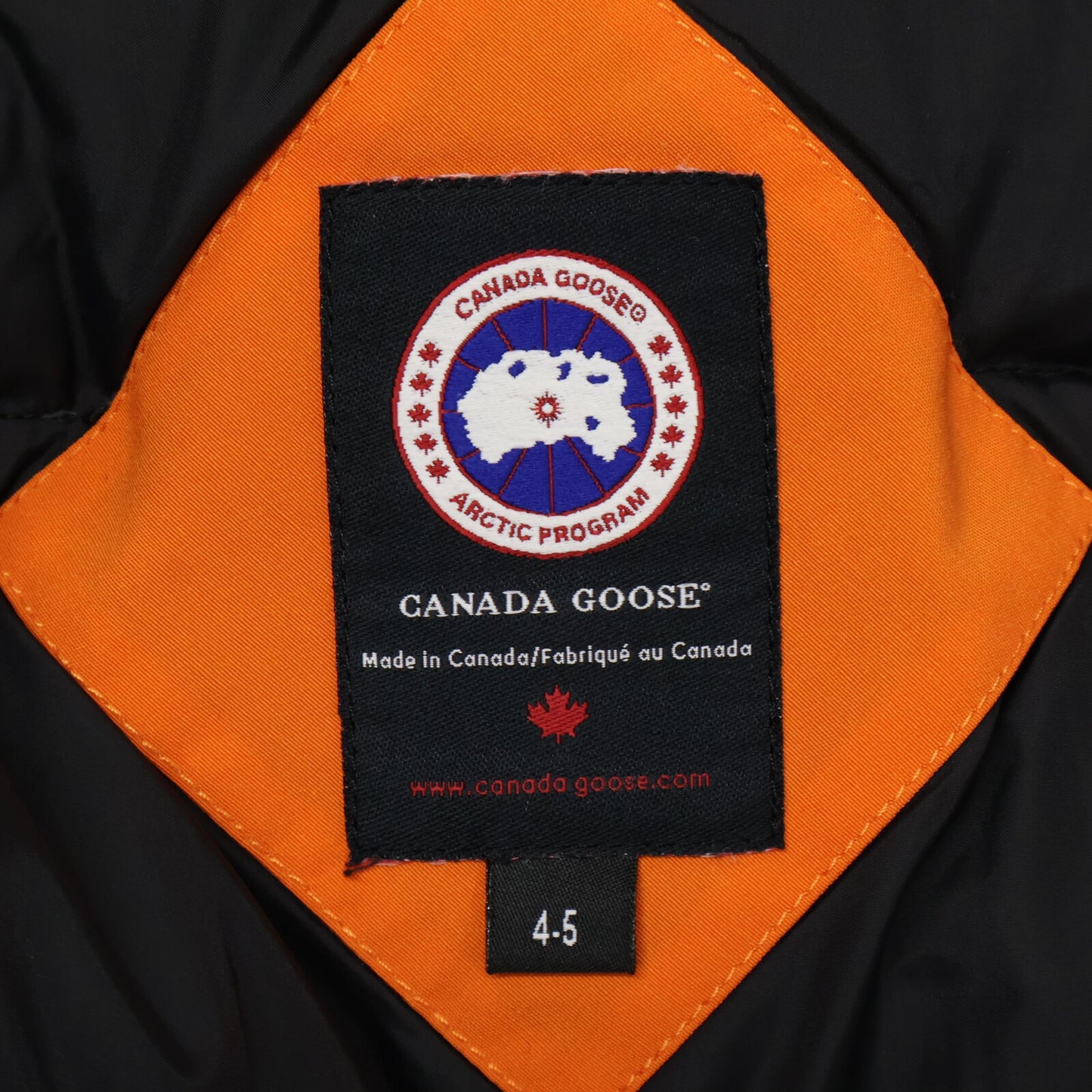 CANADA GOOSE 加拿大鹅 【国内正規（株）グリフィンインターナショナル】4595JK 带毛领/帽羽绒夹克 夹克 4-5