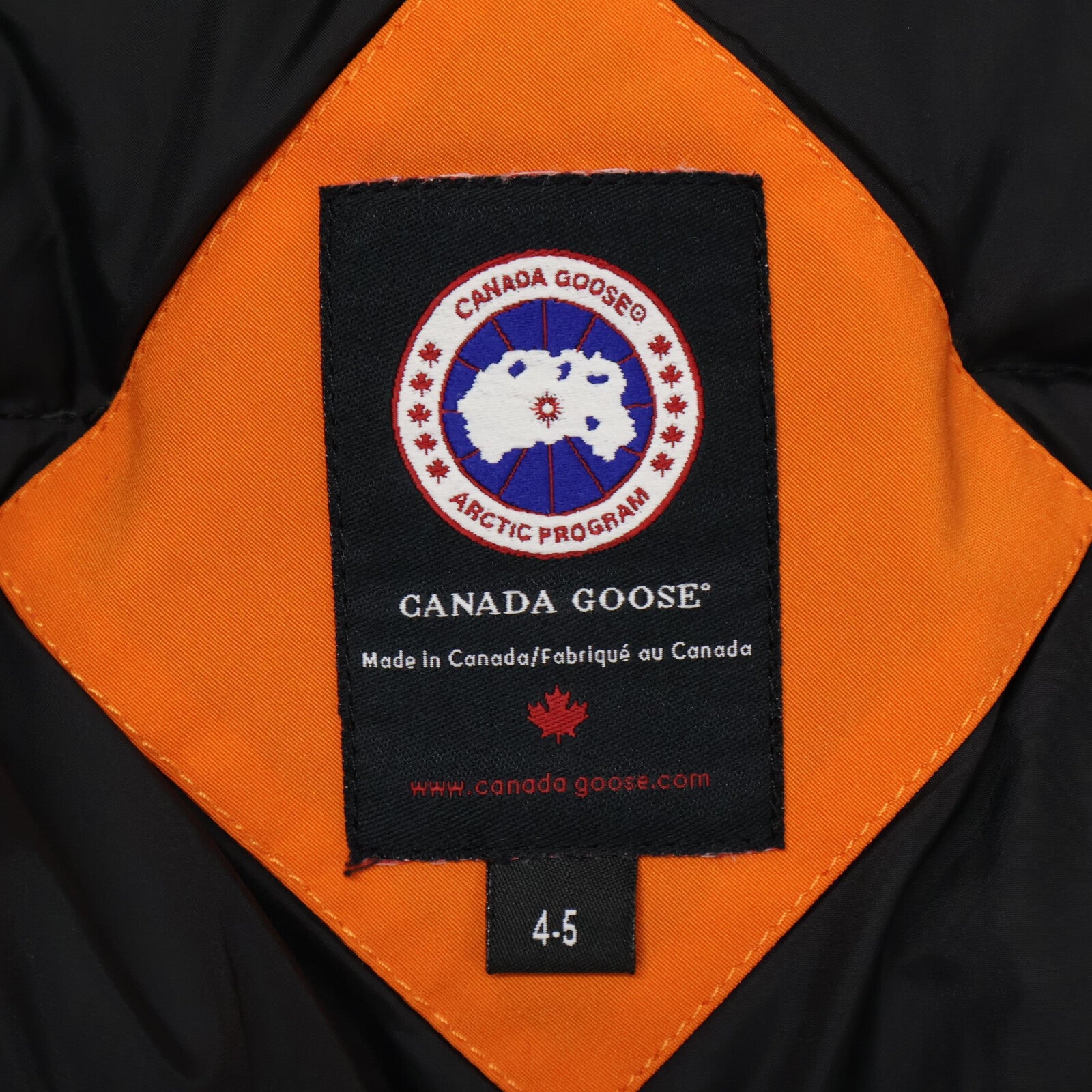 CANADA GOOSE 加拿大鹅 【国内正規（株）グリフィンインターナショナル】4595JK 带毛领/帽羽绒夹克 夹克 4-5