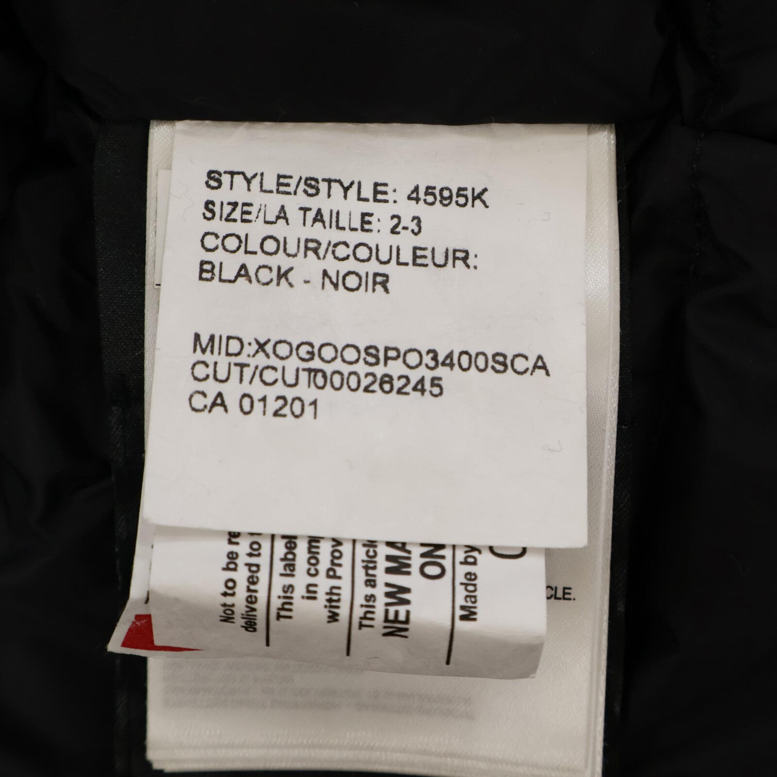 CANADA GOOSE カナダグース 【国内正規（株）サザビーリーグ】4595K フード付ダウンジャケット ジャケット 2-3