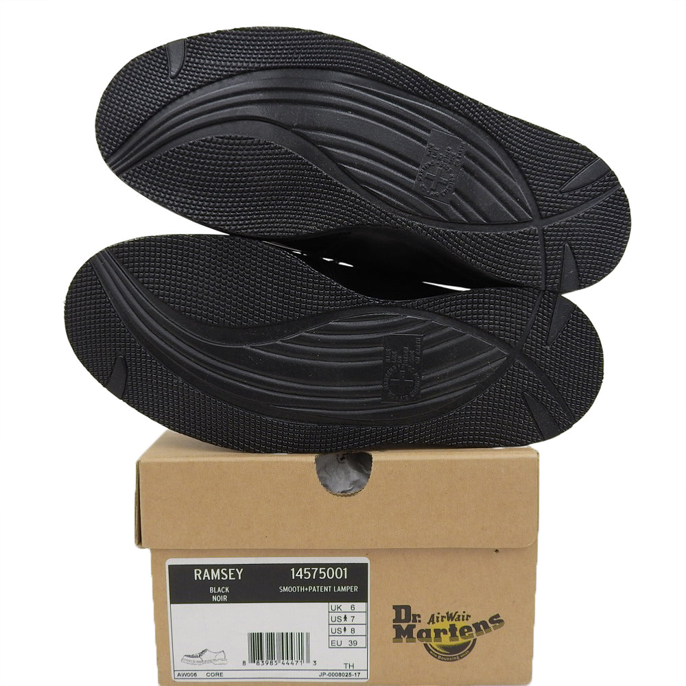 Dr.Martens ドクターマーチン 新品同様 RAMSEY ラムジー クリーパーシューズ メンズ ブラック 6 シューズ