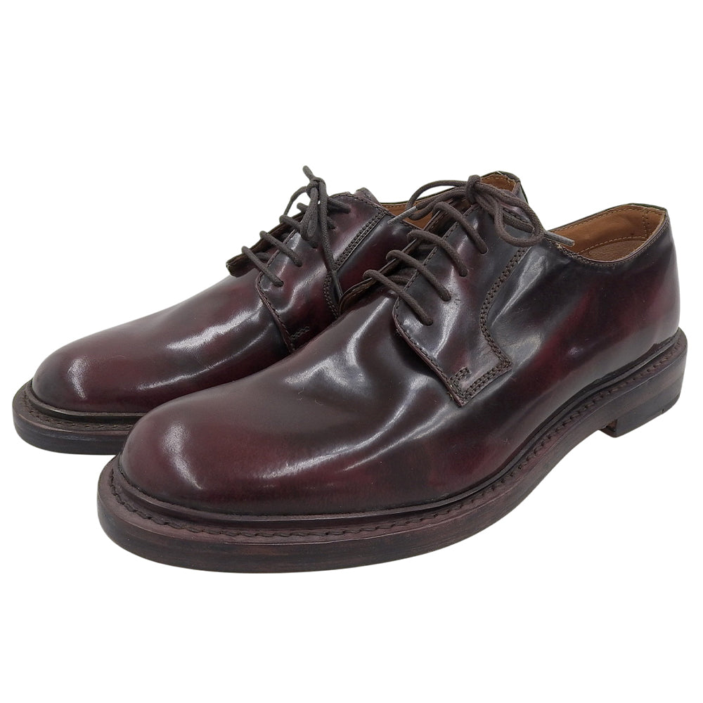 BEAMS ビームス 美品 viento american プレーントゥ シューズ メンズ バーガンディ 7 1/2 シューズ