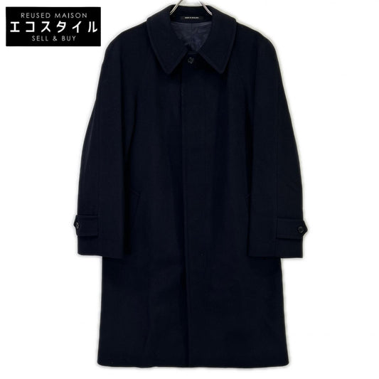 BEAMS F BEAMS F 海军蓝 羊绒35% 翻领 大衣 外套 34