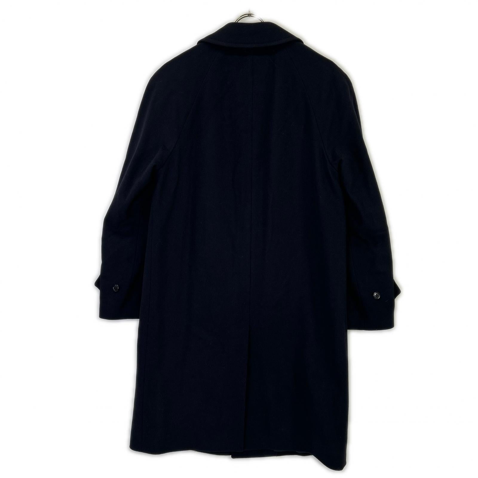 BEAMS F BEAMS F 海军蓝 羊绒35% 翻领 大衣 外套 34