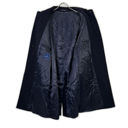 BEAMS F BEAMS F 海军蓝 羊绒35% 翻领 大衣 外套 34