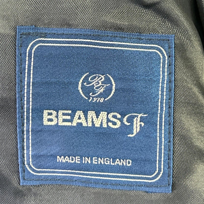 BEAMS F BEAMS F 海军蓝 羊绒35% 翻领 大衣 外套 34