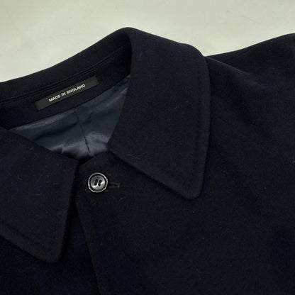 BEAMS F BEAMS F 海军蓝 羊绒35% 翻领 大衣 外套 34