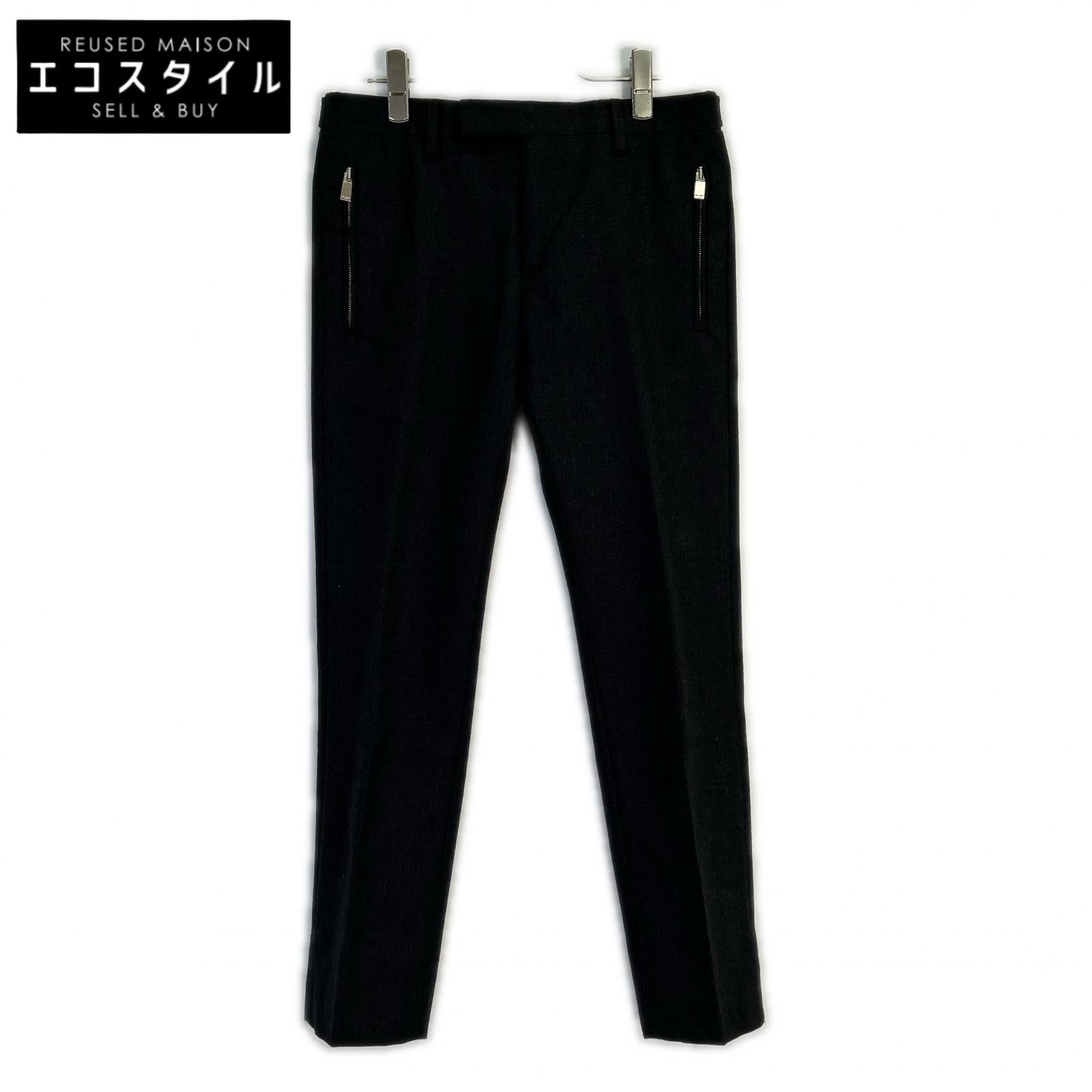 SAINT LAURENT PARIS 2013 329946 Black Slacks Bottoms
