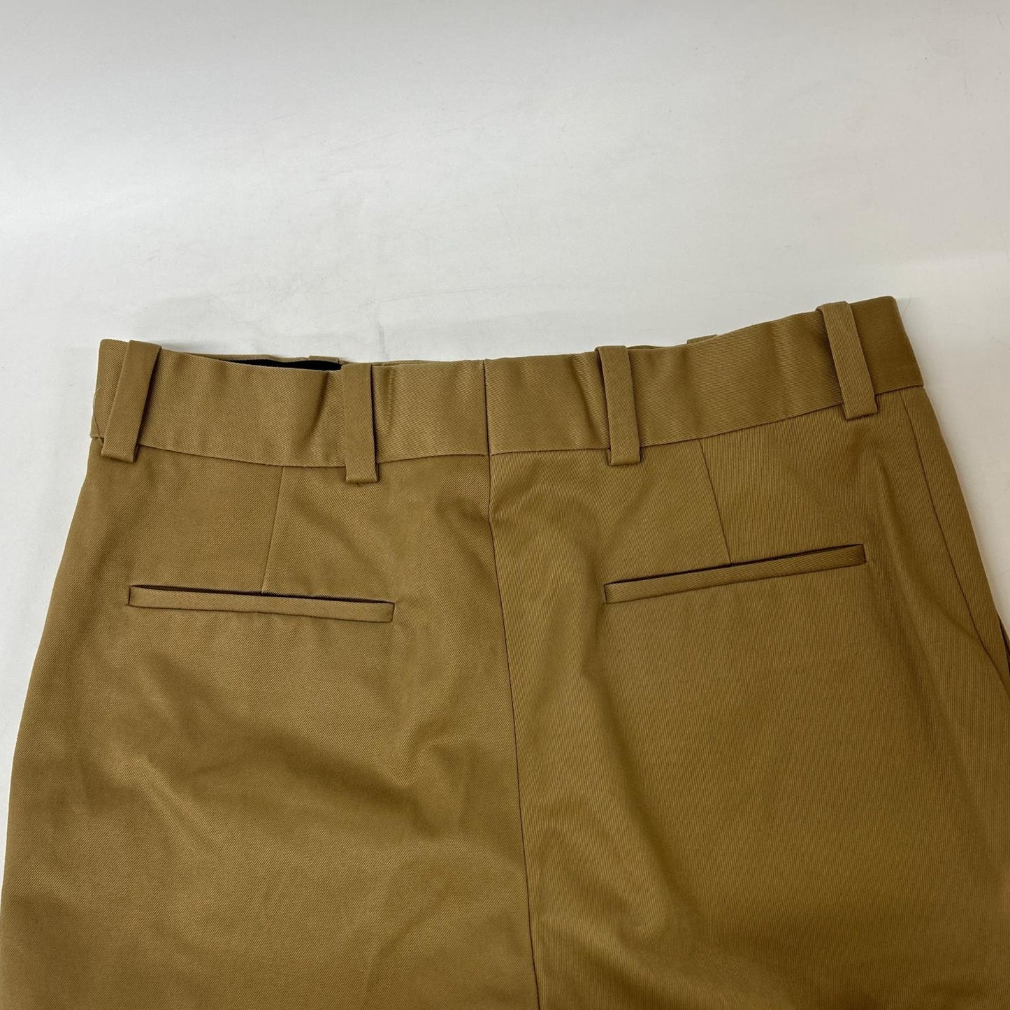 BALENCIAGA バレンシアガ 460037 ブラウン コットン パンツ　17ss ボトムス
