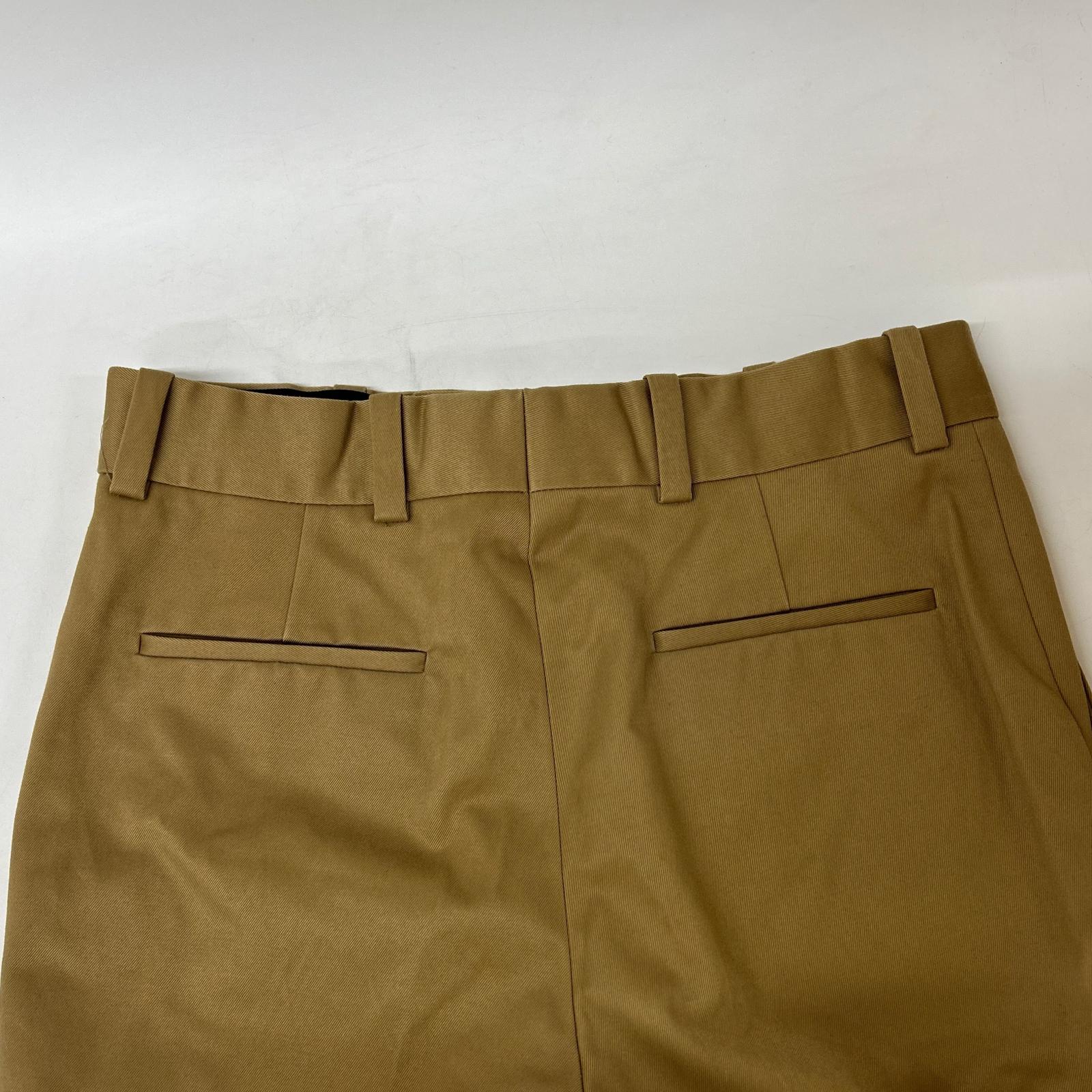 BALENCIAGA バレンシアガ 460037 ブラウン コットン パンツ　17ss ボトムス