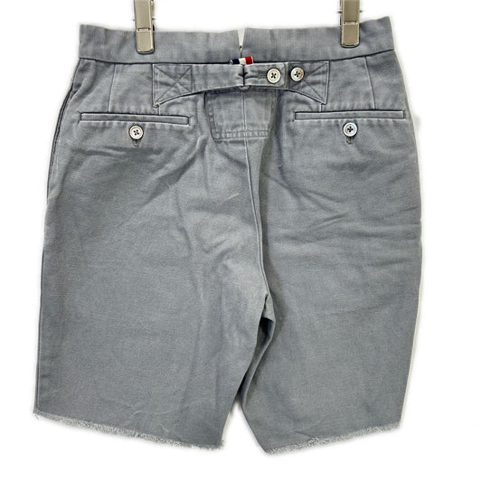 01101F0003 Gray Cotton Shorts Bottoms 0 Men's