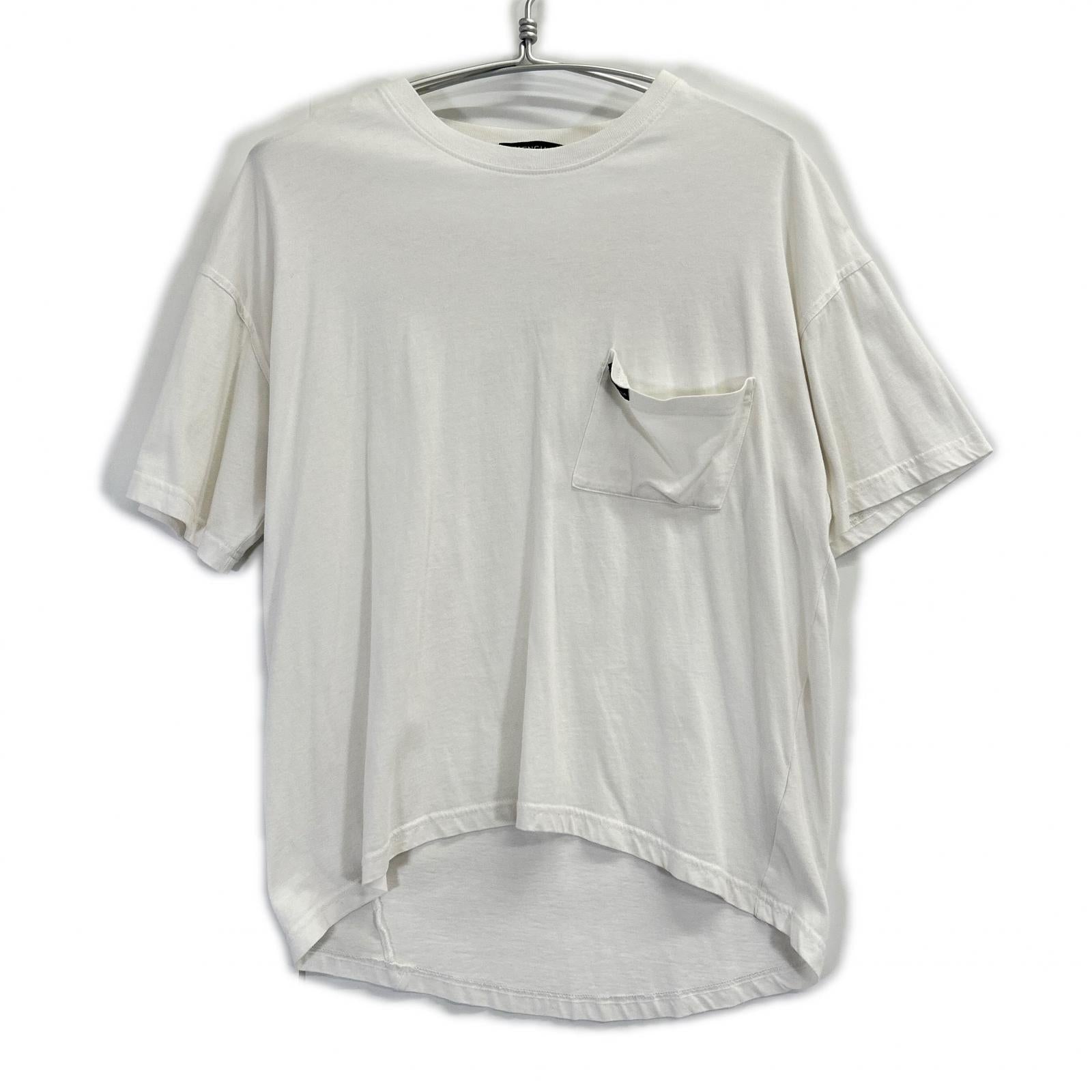 BALENCIAGA バレンシアガ 18SS 504156 ホワイト Tシャツ トップス
