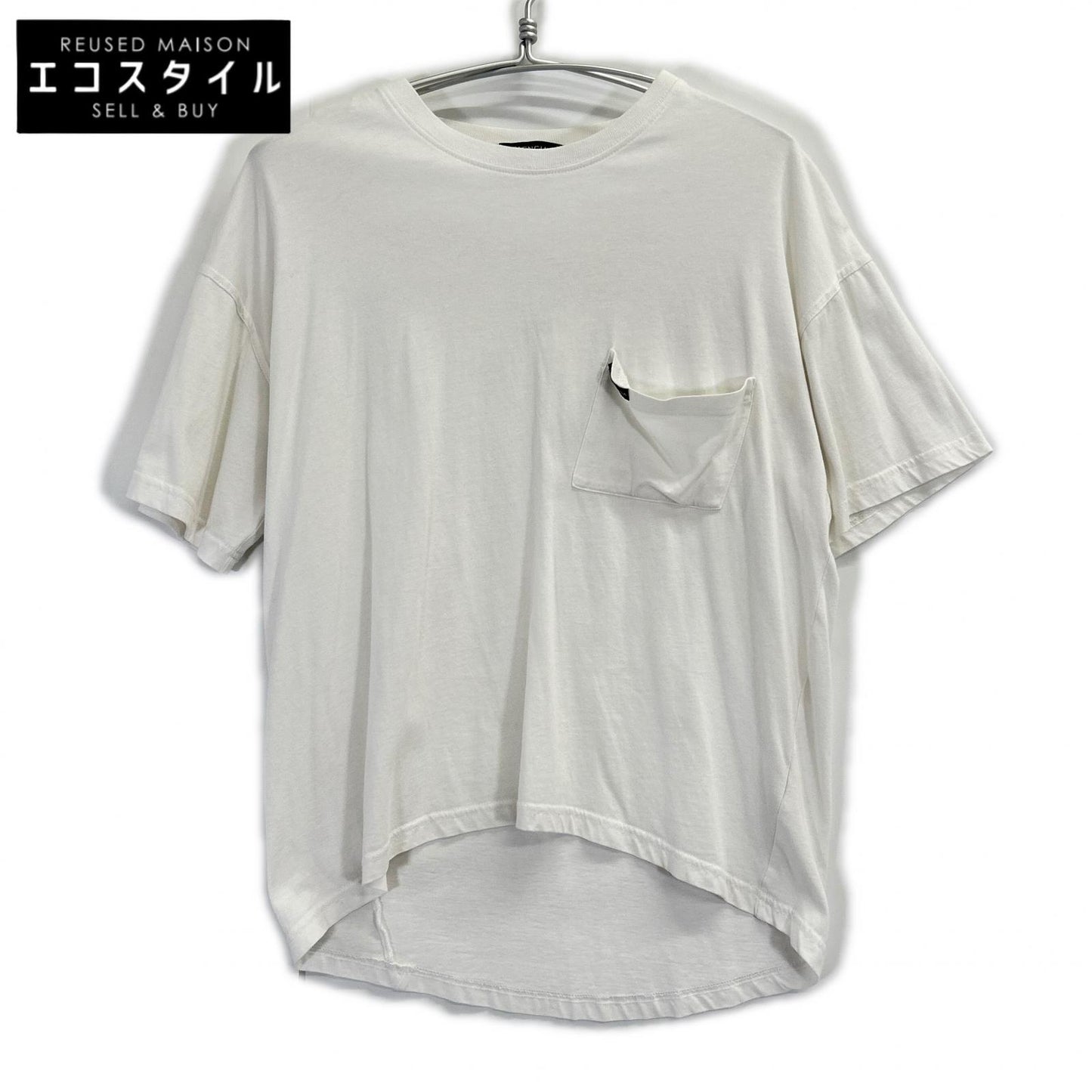 BALENCIAGA バレンシアガ 18SS 504156 ホワイト Tシャツ トップス