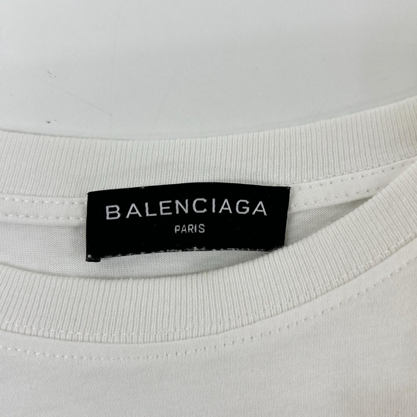 BALENCIAGA バレンシアガ 18SS 504156 ホワイト Tシャツ トップス