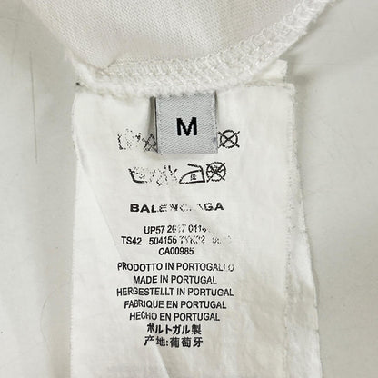 BALENCIAGA バレンシアガ 18SS 504156 ホワイト Tシャツ トップス