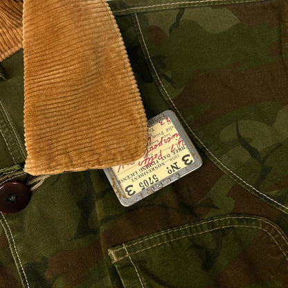 POLO RALPH LAUREN ポロ ラルフローレン 90's JR-RL-KM3156 カモフラ 襟コーデュロイ ハンティングジャケット ジャケット