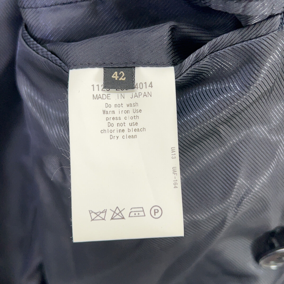UNITED ARROWS ユナイテッドアローズ ブラック ウール チェスターコート コート