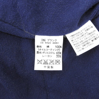 BARACUTA Navy×green check Blue Line oiled swing-top jacket, men's, 34