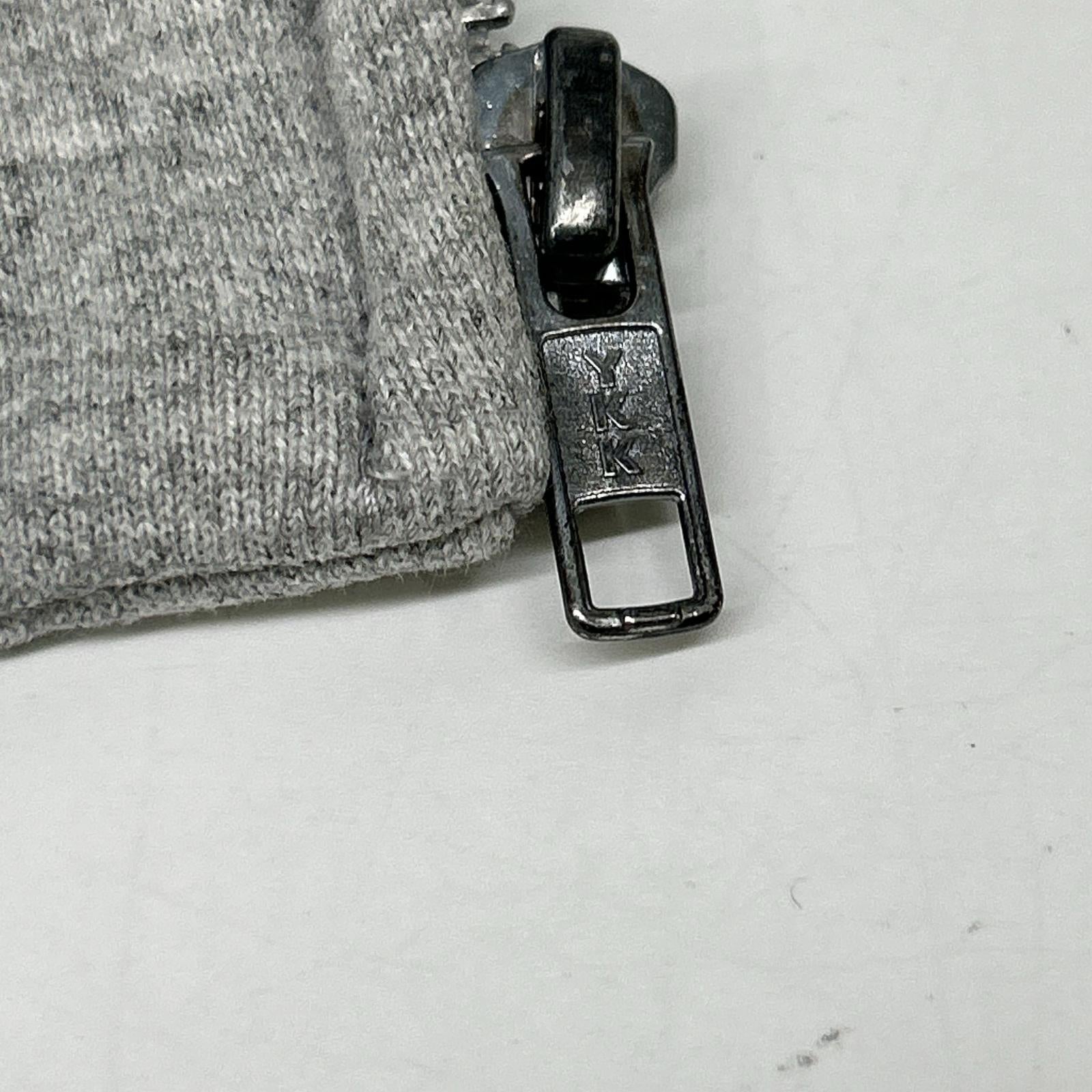 THOM BROWNE トムブラウン 4-BAR グレー ジップパーカ トップス