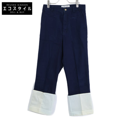 LOEWE Loewe [Domestic Authentic] H2152113BO Fisherman Roll-Up Design Pants Bottoms