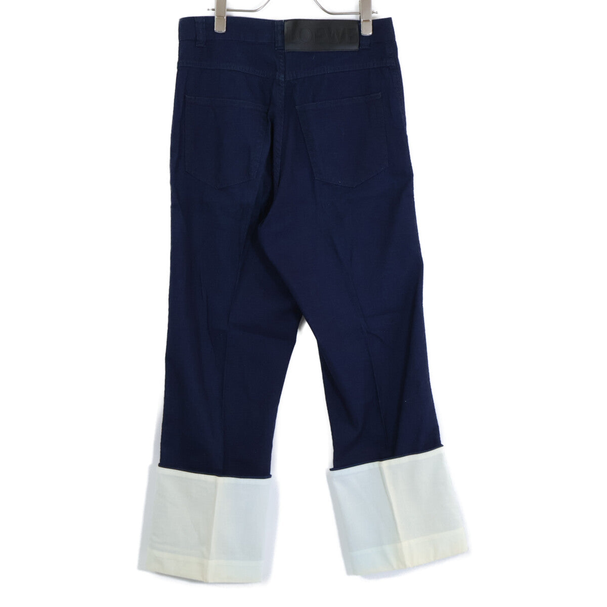 LOEWE Loewe [Domestic Authentic] H2152113BO Fisherman Roll-Up Design Pants Bottoms