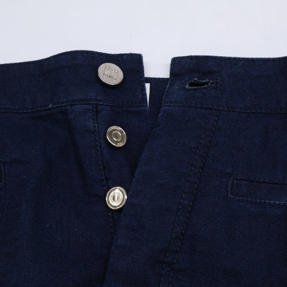 LOEWE Loewe [Domestic Authentic] H2152113BO Fisherman Roll-Up Design Pants Bottoms